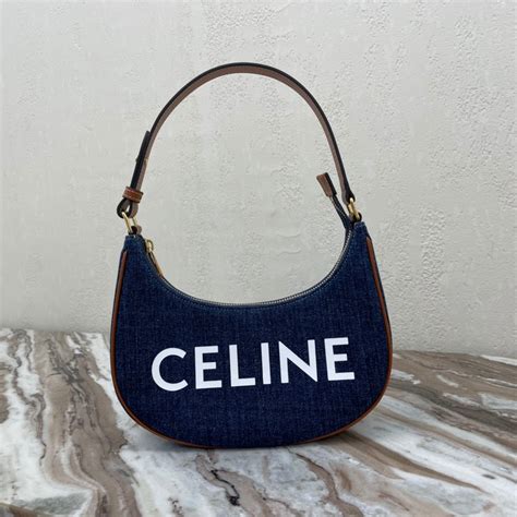 navy blue celine tote bag|celine triomphe purses.